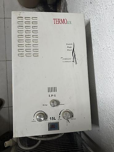 su termosu: TERMO LUX qazla işləyən su qızdırıcısı (LPG) Xüsusiyyətlər: - Tutum — 1