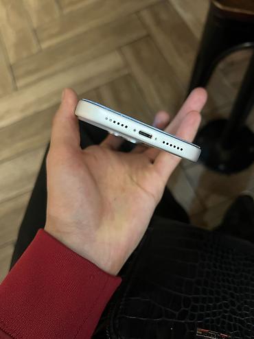 Уюлдук телефондор жана аксессуарлар: IPhone 14 Pro Max, Колдонулган, 128 ГБ, White Titanium, Коргоочу айнек, 100 % — 9