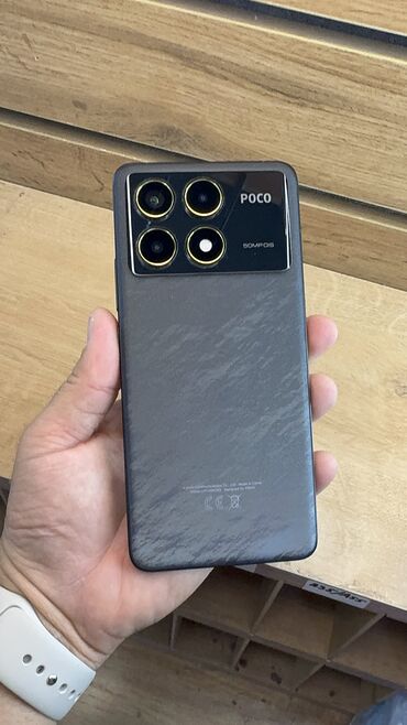 росо с75: Poco F6 Pro, Колдонулган, 256 ГБ