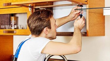 Digər mebel: MEBELLƏRİN YIĞILMASI. MEBEL, QAPI VE PILLEKANLARIN temiri