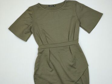 sukienki midi zielona: Dress, M (EU 38), Boohoo, condition - Good