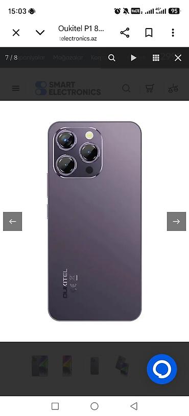 çanta: Oukitel P1 – 8 GB RAM, 256 GB yaddaşlı smartfon - Ekran: geniş tam — 2