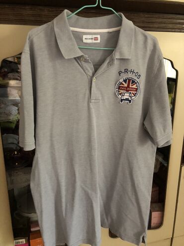 polo majice novi pazar: Men's T-shirt L (EU 40), bоја - Siva