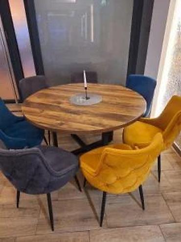 forma ideale barski set: OKRUGLI TRPEZARIJSKI STOLOVI IZRADA PO MERI RX511 | Izrada nameštaja — 1