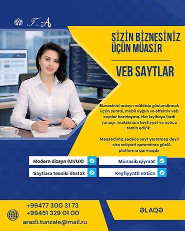 kataloq: Biznesiniz üçün müasir veb saytların hazırlanması 💻 Peşəkar Veb Sayt — 1