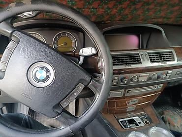 Салондун тетиктери: BMW 7 Series (E65/E66) — кожаный салон и интерьер - Просторный задний — 2