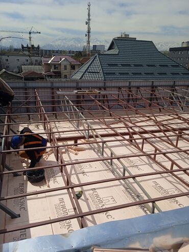 Кровля крыши: Кровля крыши.черепица профнастилшифер сайдинг,карниз,франтонзамена — 9