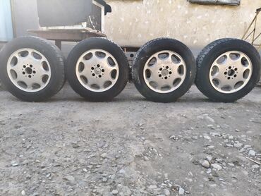 манаблок диск: Шины 225 / 60 / R 16, Зима, Б/у, Комплект, Легковые, Dunlop