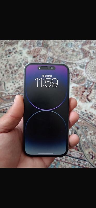 IPhone 14 Pro, 256 GB, Deep Purple, Simsiz şarj