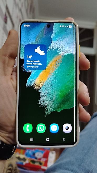 galaxy s24 plus: Samsung Galaxy S21 FE, 128 GB, rəng - Yaşıl, İki sim kartlı — 1