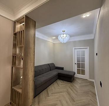 flat osh: 2 комнаты, 58 м², Асанбай мкр Элитка, 2 этаж, Дизайнерский ремонт — 9