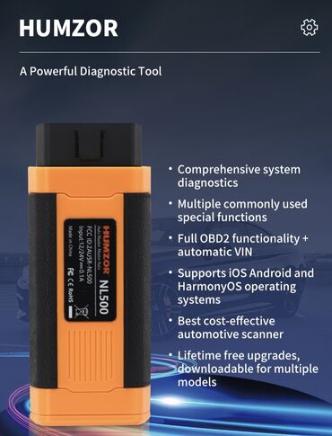 Alati za automobile: NOVO- Humzor NEXZSCAN NL500 Bluetooth OBD2 Auto Dijagnostika Humzor — 17