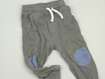 legginsy jasno szare: Sweatpants, 12-18 months, condition - Good