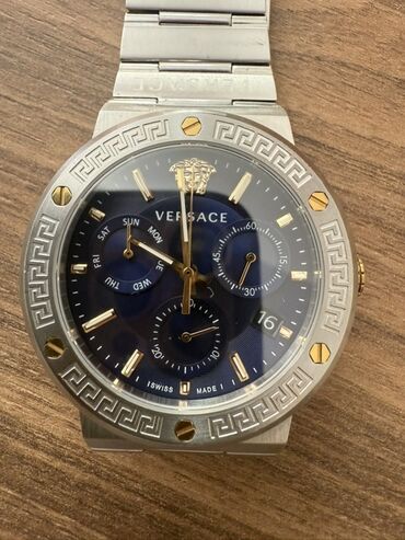Наручные часы, Versace, цвет - Синий