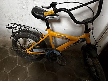 velisoped 28: Uşaq velosipedi – LADA SPORT (sarı rəng) Xüsusiyyətlər: - Təxmini 16" — 1