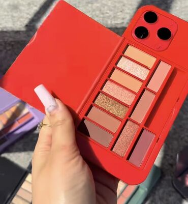 запчасти стиральных машин: Çoxfunksiyalı kosmetik palitra ilə telefon qabı - Telefon üçün qapaq