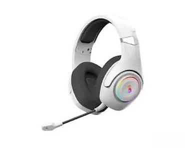 Zvučnici, slušalice i mikrofoni: Gaming slušalice sa mikrofonom – bele, over‑ear dizajn, RGB — 16