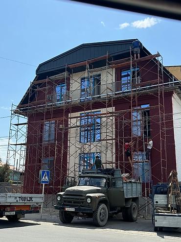 Фасадные работы: Ремонт фасада, Утепление фасада, Монтаж декоративных элементов | Туникафон | Сайдинг, Алюкобонд | Пенопласт, Penoplex, Базальт Больше 6 лет опыта — 5