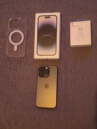 Apple iPhone: IPhone 14 Pro, 1 TB, Matte Space Gray, Face ID