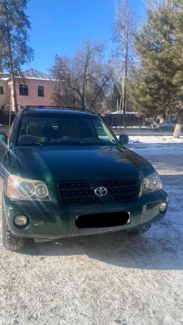 Toyota: Toyota Highlander: 2001 г., 2.4 л, Автомат, Бензин, Кроссовер