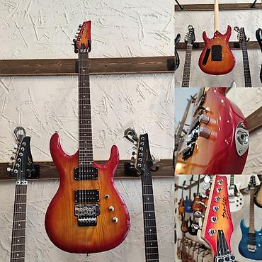 Gitaralar: Elektro-gitara smiger l-g7 üst: söyüd ağacı qol: walnut/maple çanta və — 1