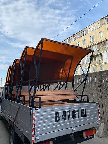 Скамейки: Скамейка Металл, Со спинкой — 9