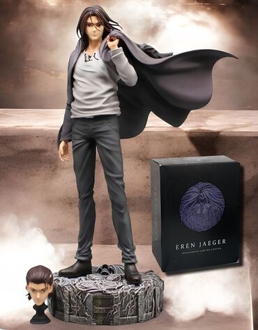 аниме шоп: Фигурка Эрена Егера из атаки титанов
статуэтка attack on titan