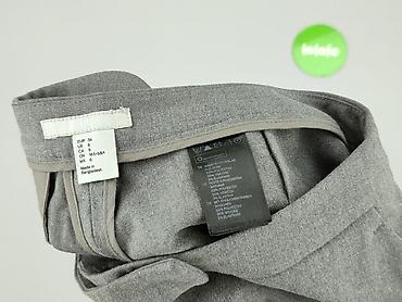 biale leginsy: H&M, Spodnie materiałowe damskie, rozmiar S — 4