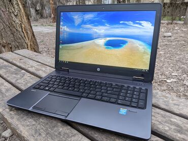Ноутбук, HP, 8 ГБ ОЗУ, Intel Core i7, 15.6 ", Б/у, Для работы, учебы, память SSD