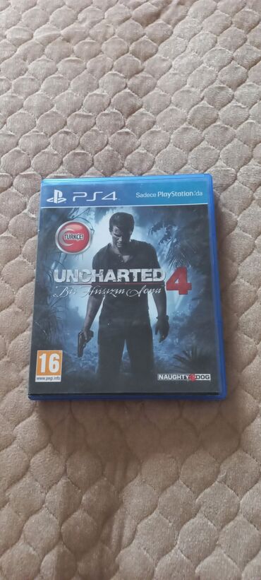 ps4 kreditle: Uncharted 4: A Thief's End, Macəra, İşlənmiş Disk, PS4 (Sony Playstation 4), Ünvandan götürmə