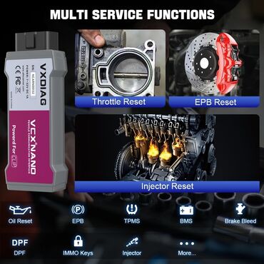 Alati za automobile: Novo - vxdiag nano nx200 za renault obd2 dijagnostika vxdiag nano — 12