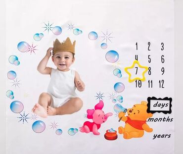 kompleti za zene: Podloga za slikanje beba obelezite dane mesece i godine Veličina je
