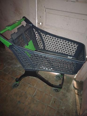Mağaza arabaları: Supermarket alış-veriş arabası – Bravo brendli - Material — 3