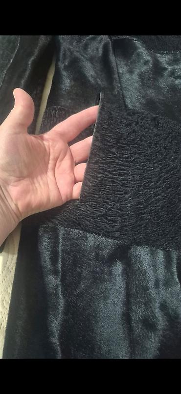 пальто zara: Пальто, 3XL, цвет - Черный — 5