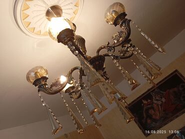 Ленточные лампы: Люстра