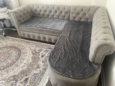 klassik divanlar: Угловой диван, Раскладной, Без подьемного механизма, Нет доставки