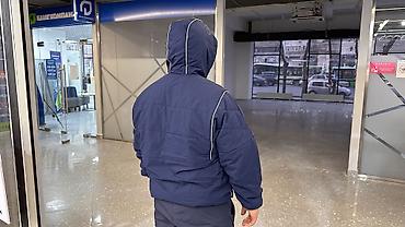 5456: Мужская куртка, L, Adidas, Новый, цвет - Синий, Самовывоз, Платная доставка — 2