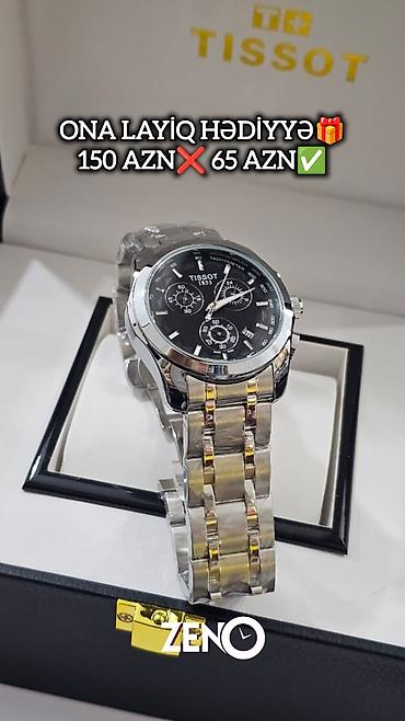 Qol saatları və aksesuarlar: Tissot
A Class
Aktiv xronoqraf
Euro zamok
Sifarişlə çatdırılır — 1