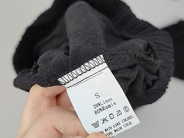 szare dresy: Spodnie materiałowe damskie, rozmiar S — 5