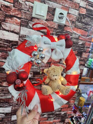 Praznična dekoracija: Venac, bоја - Šareno, Novo — 2