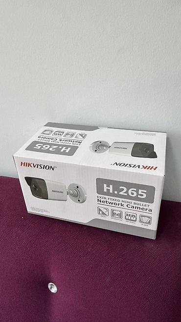 ip camera: Hikvision EXIR Fixed Mini Bullet Network Camera – H.265 - Şəbəkə — 1