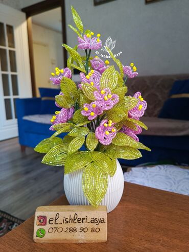 Süni güllər: GÜLLƏR MUNCUQDAN EL ISHI/SIFARISHLE HAZIRLANIR/DAIMI SOLMAYAN ÖZEL — 5