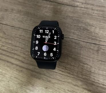 qiriq ekran: Smart saat, Apple, Sensor ekran, rəng - Qara