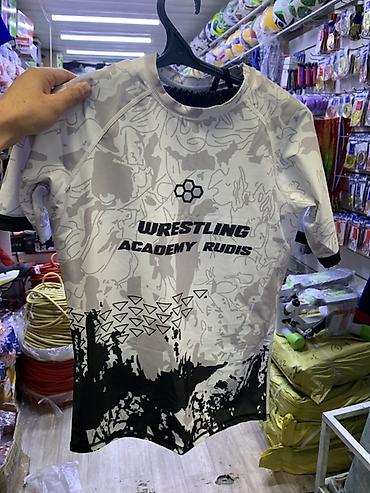 Спортивная футболка Wrestling Academy Rudis Размеры уточняйте! - at lalafo.kg Спортивная футболка Wrestling Academy Rudis Размеры уточняйте! -