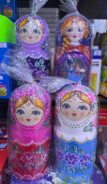 Русские матрёшки, роспись вручную. - Классические деревянные куклы с — 2