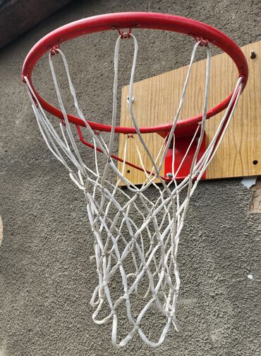 баскетбольные кольцо: Кольцо баскетбольное с сеткой N°7. Диаметр 45 см. Труба d18мм, толщина