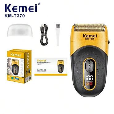üzqırxan maşın: №: 8451 Məhsulun adı: Elektrikli təraş maşını Kemei KM-T370 Brend — 1
