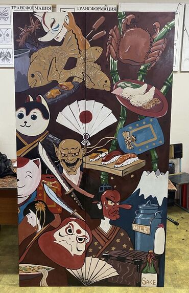 Декоративная роспись: Фактурная живопись, Художественная роспись, Граффити 3-5 лет опыта at lalafo.kg — 6 Декоративная роспись: Фактурная живопись, Художественная роспись, Граффити 3-5 лет опыта — 6