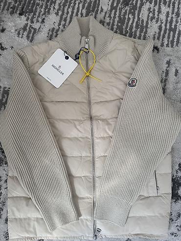 loro pian: Мужская куртка, L, Moncler, Новый, цвет - Бежевый, Самовывоз, Платная доставка — 1