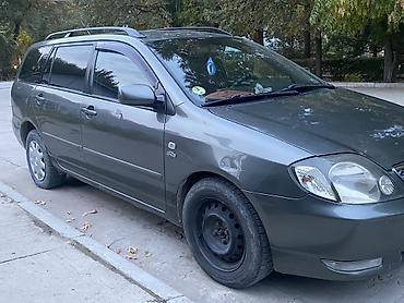 Toyota: Toyota Corolla: 2002 г., 2 л, Кол менен иштөөчү, Дизель, Универсал — 3